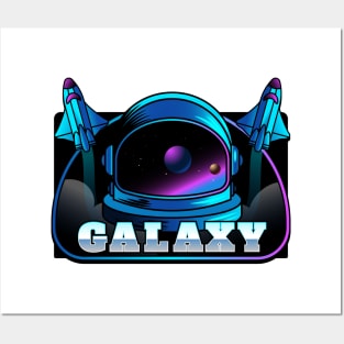 Gradient Galaxy Posters and Art